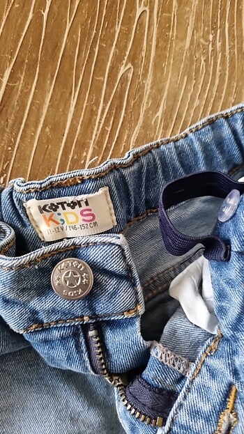 8 Yaş Beden Mini kot şort