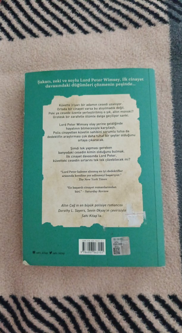 Bu Kimin Cesedi? - Dorothy L. Sayers - Görsel 2
