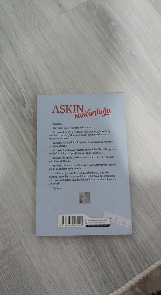 Aşkın Suskunluğu - Venhar Sağıroğlu - Görsel 2