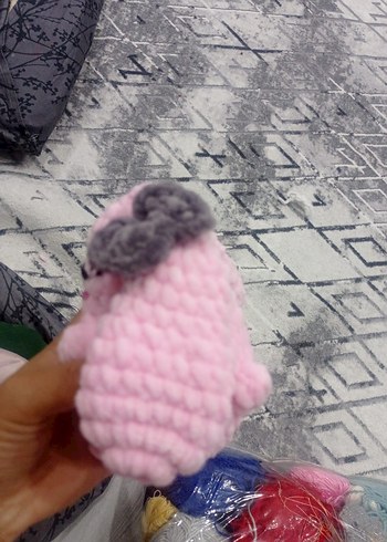 Pembe Yumuşak Peluş Oyuncak - Görsel 5