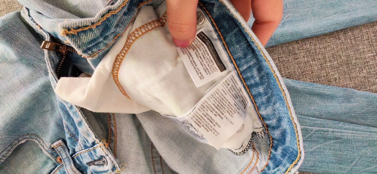 Levis Açık Mavi Denim Jean — görsel 8/9