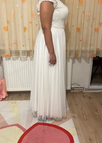 Diğer Beyaz Midi Gelinlik/Nikah elbisesi