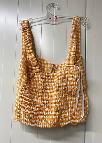 Ekoseli bluz - Görsel 2