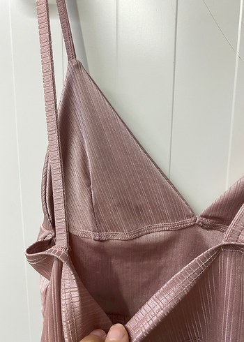 s Beden Pembe Mini Saten Bralet
