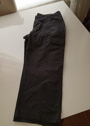 Kadın Kahverengi Bol Kesim Pliseli Pantolon - Görsel 7