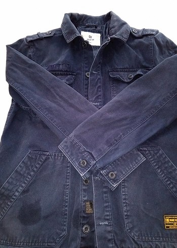 Erkek Lacivert Düğmeli Kot Yelek - Görsel 4