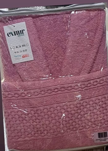 Baş havlulu bornoz - Görsel 5