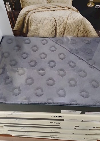 Çift kişilik 3 parça yatak örtüsü - Görsel 5