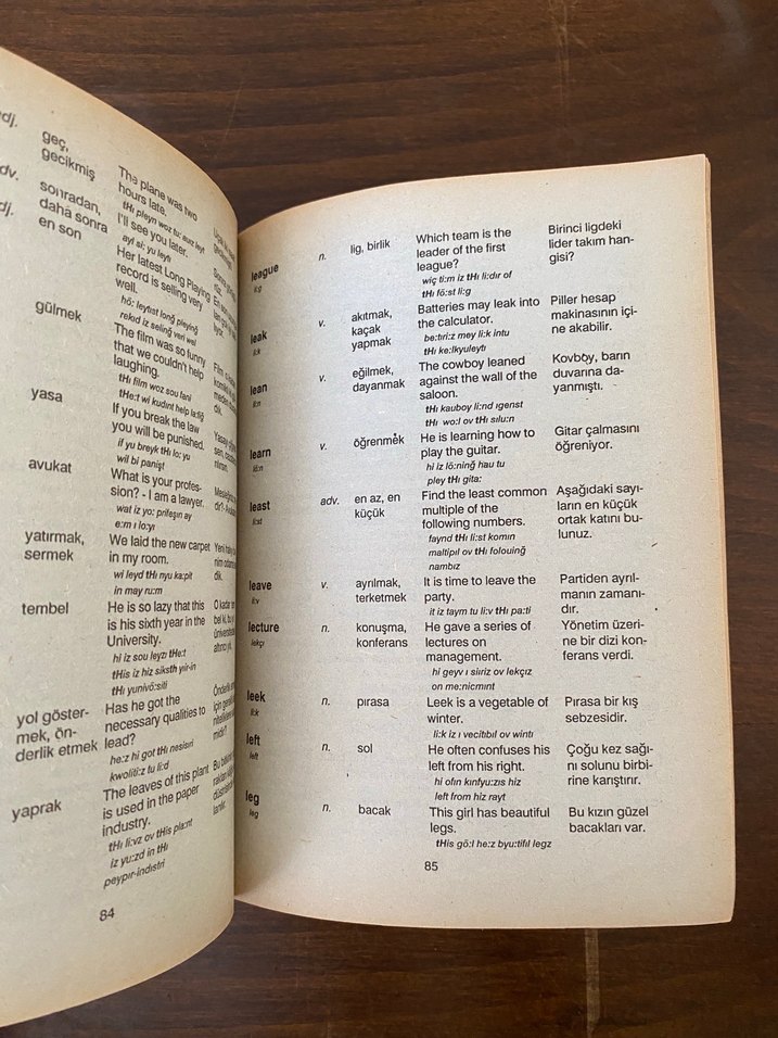 Basic English Dictionary for Turkey - Görsel 3