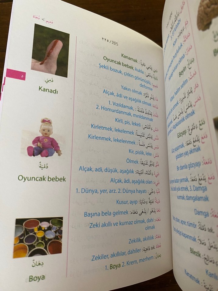 Resimli Arapça-Türkçe Sözlük 1592 Resim - Görsel 3