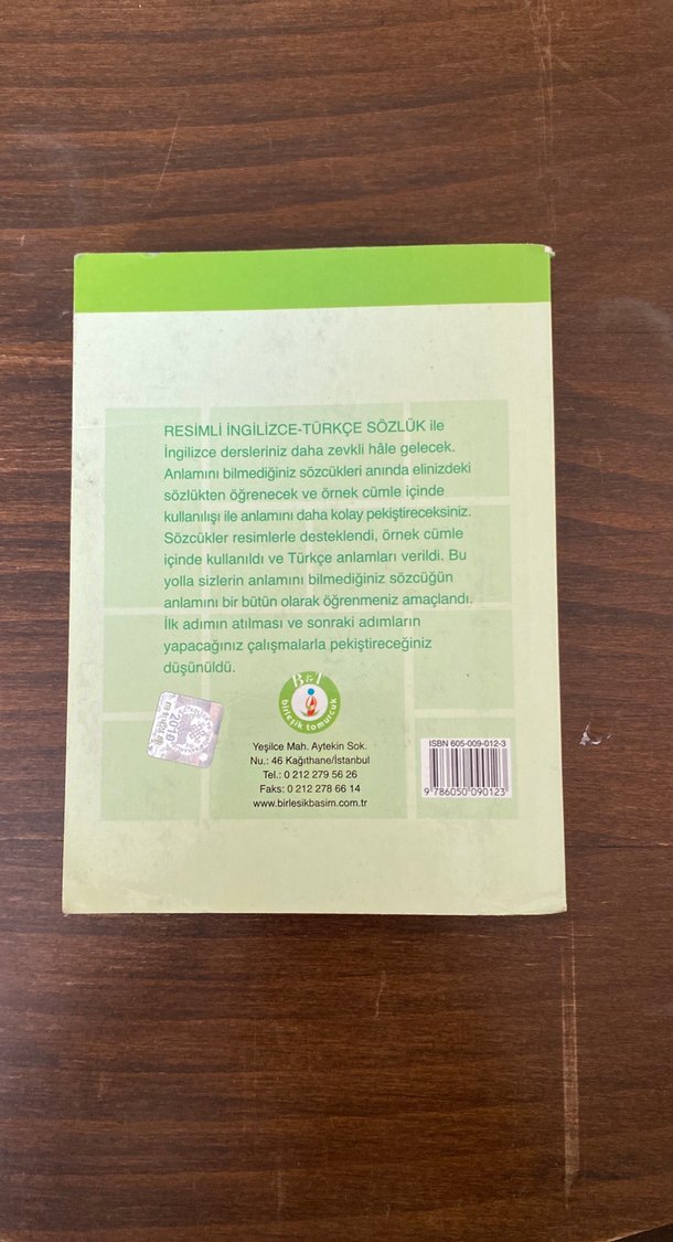 Resimli İngilizce Sözlük - Jullyet Bekar - Görsel 2