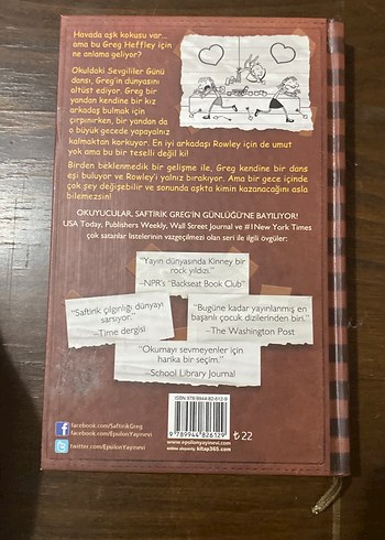 Saftirik Greg'in Günlüğü Ah Kalbim! - Jeff Kinney - Görsel 2