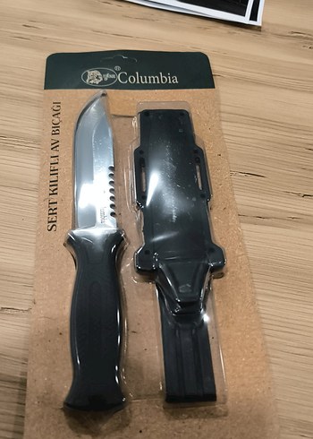Columbia Siyah avcı Bıçak - Görsel 6