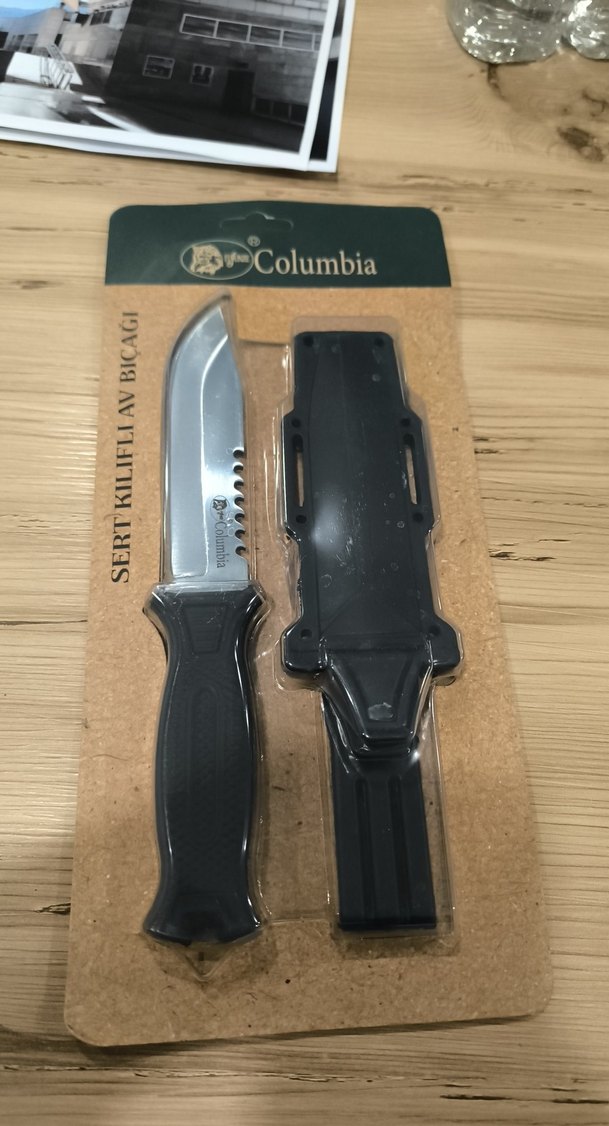 Columbia Siyah avcı Bıçak - Görsel 2