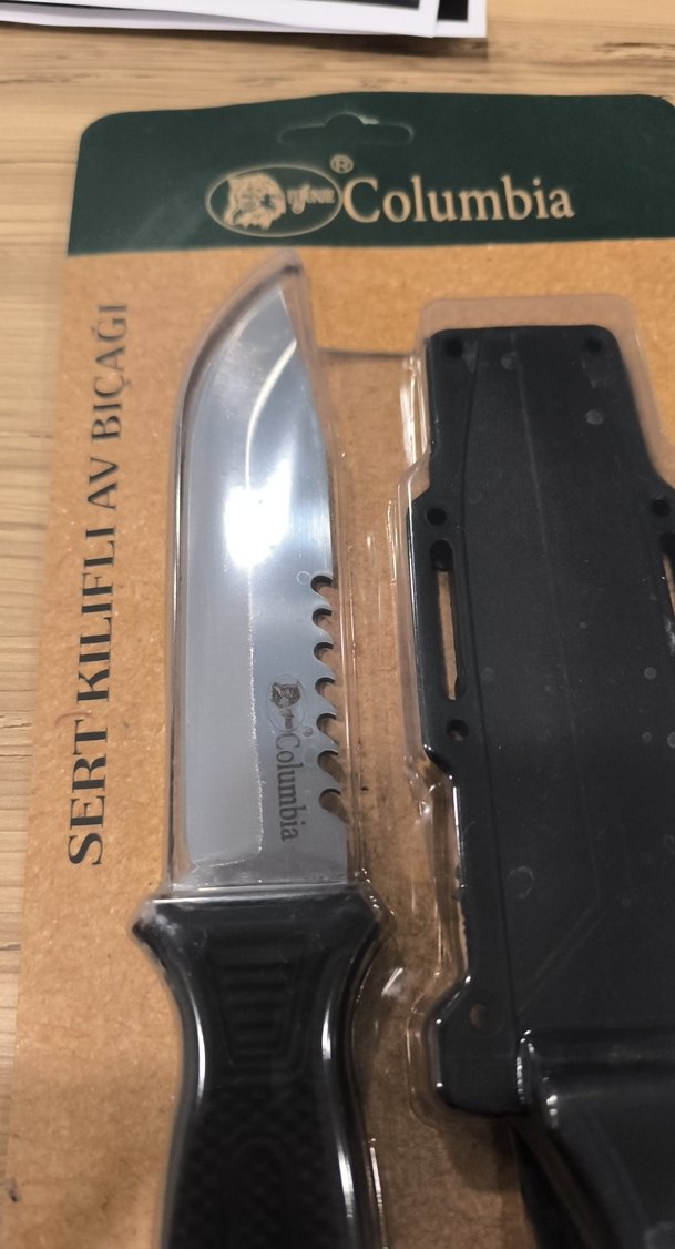 Columbia Siyah avcı Bıçak - Görsel 3