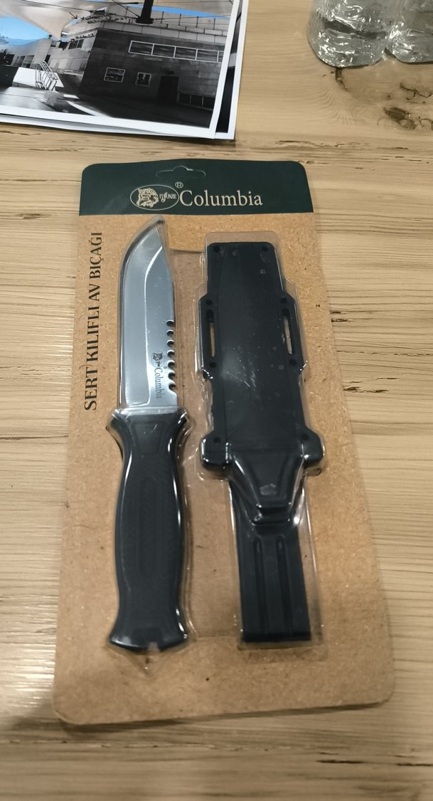 Columbia Siyah avcı Bıçak - Görsel 4