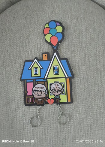 Renkli Balonlu Animasyon anahtarlık - Görsel 3