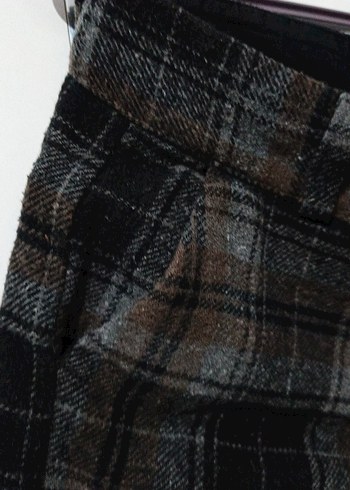 Kahverengi Kadın Kışlık Şort - Görsel 3