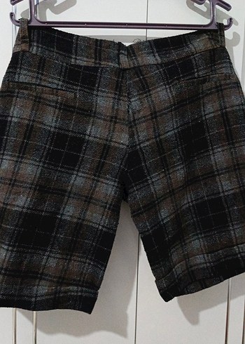 Kahverengi Kadın Kışlık Şort - Görsel 6