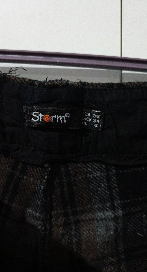 Kahverengi Kadın Kışlık Şort - Görsel 5