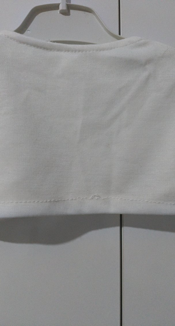 2 li Kız Çocuk Beyaz Düğmeli Bolero - Görsel 5