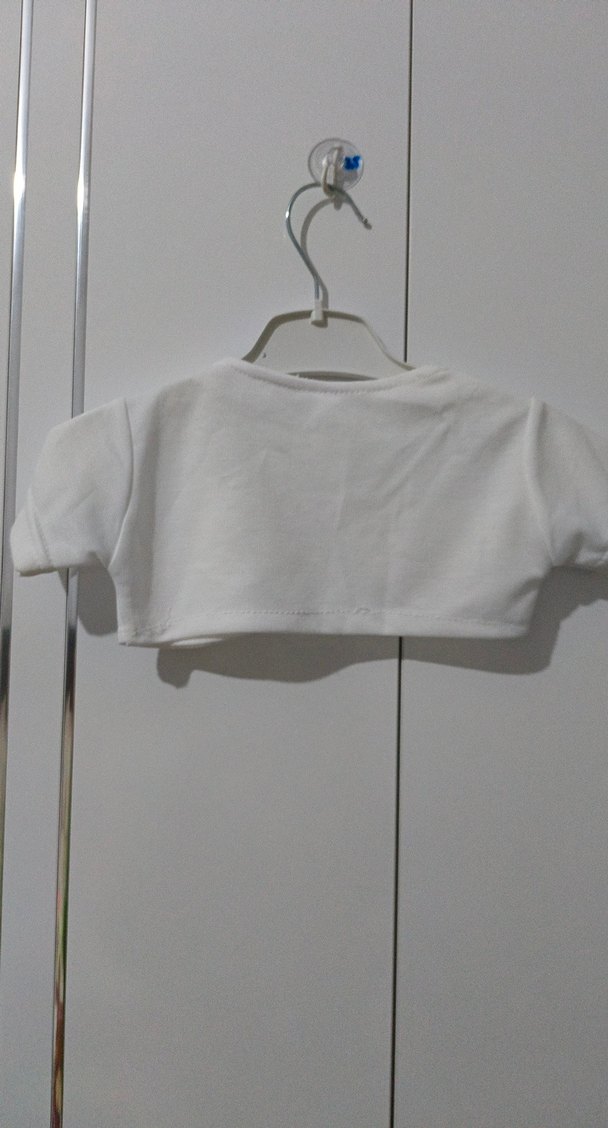 2 li Kız Çocuk Beyaz Düğmeli Bolero - Görsel 4