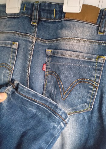 30 Beden mavi Renk Mavi Tonlu Kadın Denim Jean