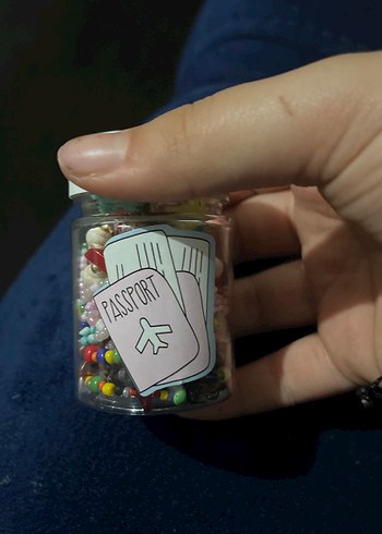 Küçükler için 9 adet mini takı kavanozu - Görsel 2