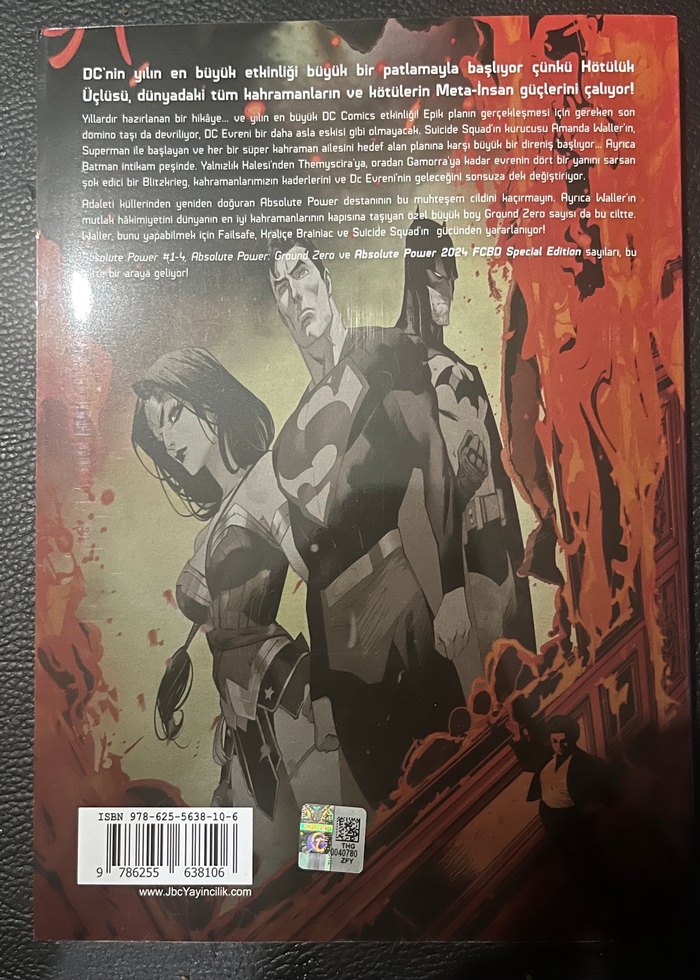 Absolute Power - Mutlak Güç Çizgi Roman - Görsel 2