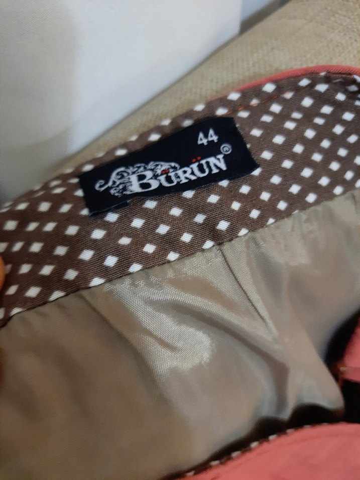 Bol Kesim Renkli Hamile Uzun Etek - Görsel 3