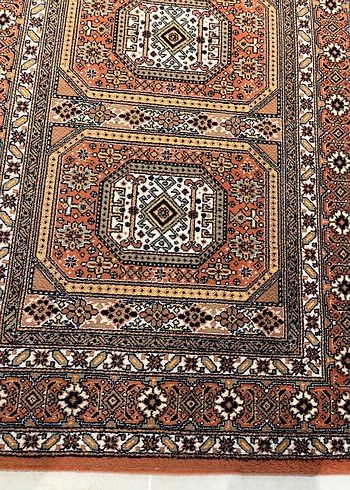 SARAY MARKA Koyu Renkli Çok Renkli Desenli Halı - Görsel 4