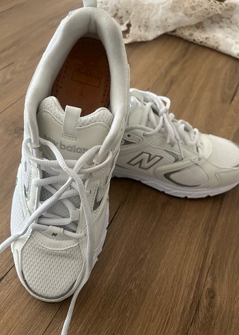 Beyaz Kadın Sneakers Spor Ayakkabı - Görsel 6