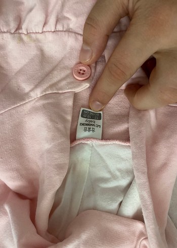 Pembe Midi kız çocuk hırka - Görsel 2