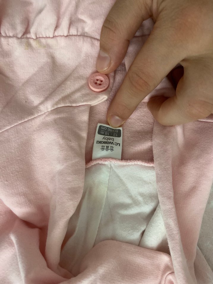 Pembe Midi kız çocuk hırka - Görsel 2