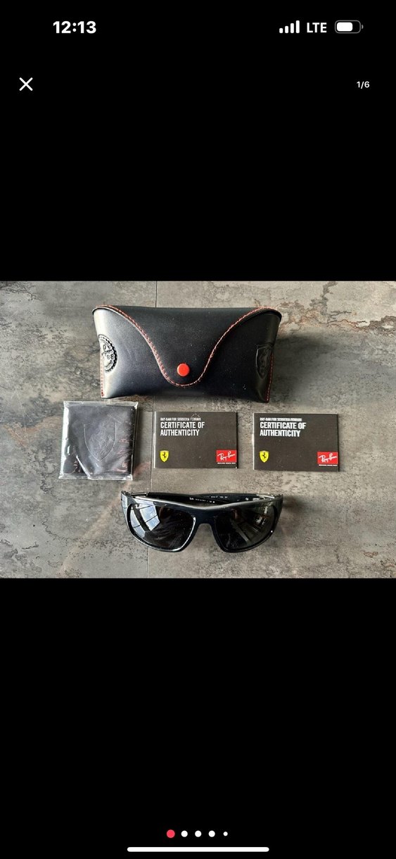 RAYBAN FERRARİ GÜNEŞ GÖZLÜĞÜ - Görsel 3