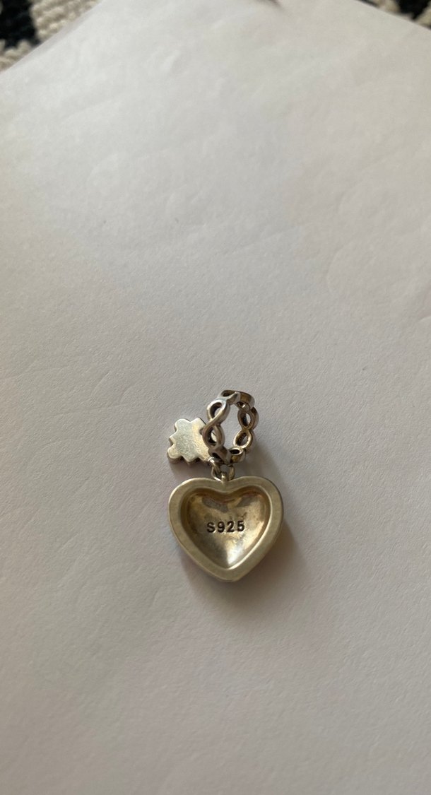 Renkli Yapboz Parçası Desenli Kadın Charm - Görsel 2