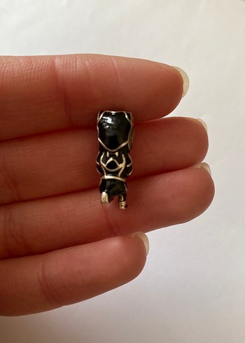 Black Panter Temalı Charm - Görsel 3