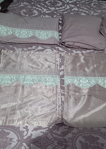 sıfır dantelli pike+nevresim takımı - Görsel 9