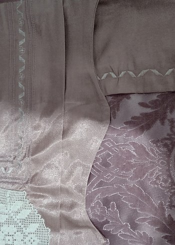 sıfır dantelli pike+nevresim takımı - Görsel 11