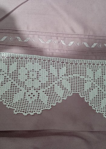 sıfır dantelli pike+nevresim takımı - Görsel 19