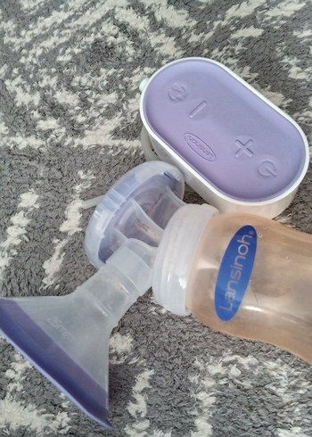 göğüs süt pompasi elektrikli lansinoh - Görsel 7