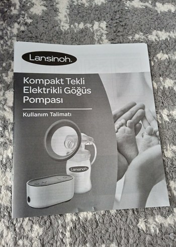 göğüs süt pompasi elektrikli lansinoh - Görsel 5