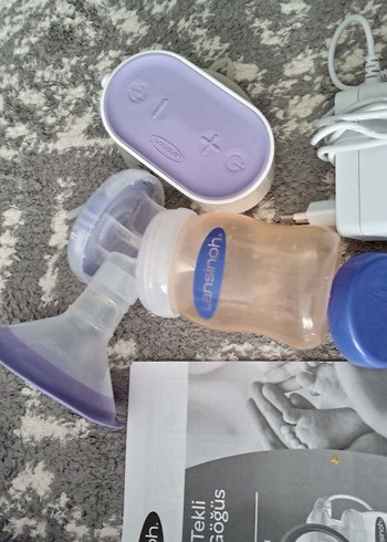 göğüs süt pompasi elektrikli lansinoh - Görsel 6