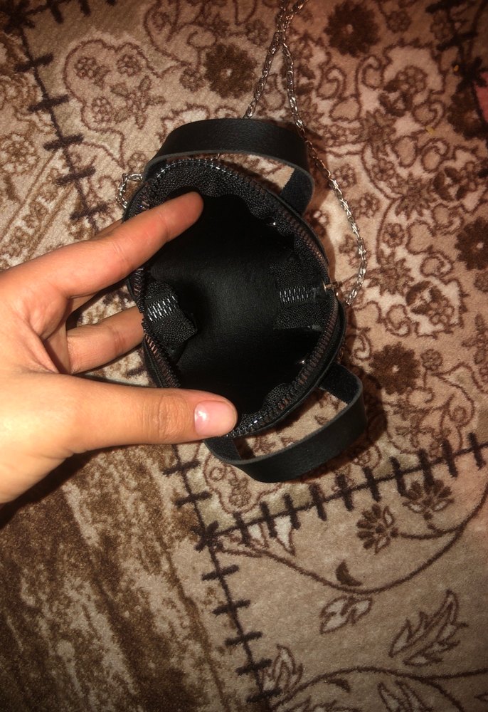 Siyah taşlı mini Kadın Çanta - Görsel 2