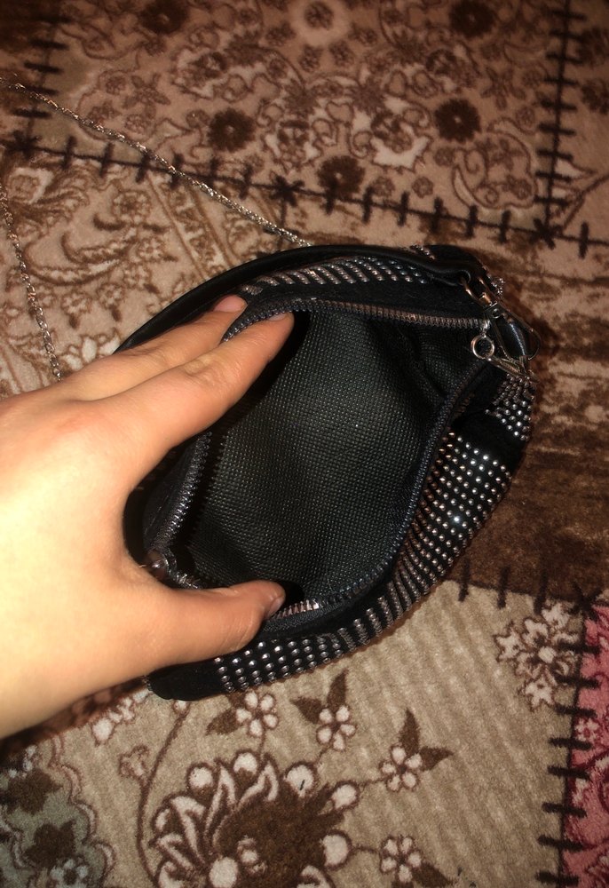 Siyah taslı Kadın Çanta - Görsel 2