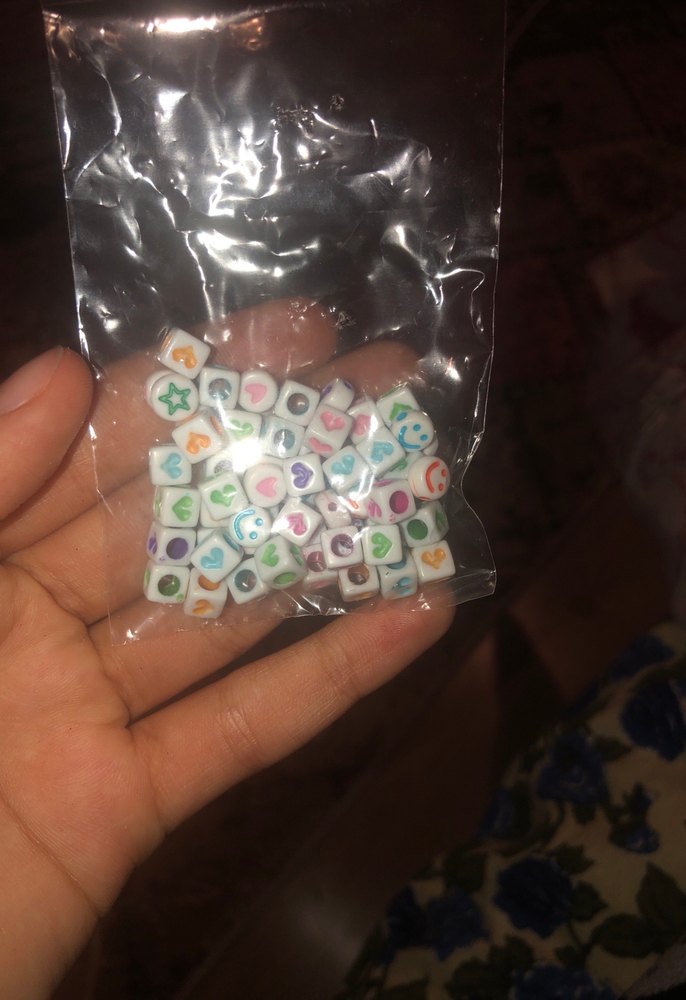 Renkli Harf ve Sembol küpe takma aparatı - Görsel 3