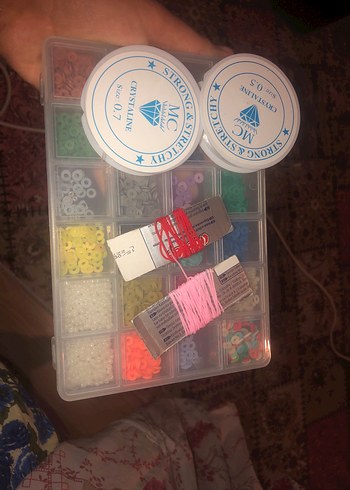 Çok Renkli Boncuk Seti - Görsel 3