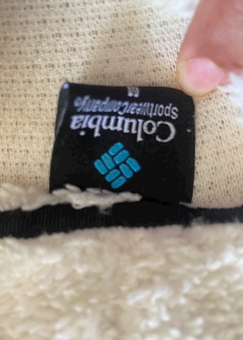 Diğer Columbia Beyaz Kapüşonlu Fermuarlı Kadın Ceket