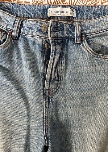 38 Beden Stradivarius Kot Pantolon