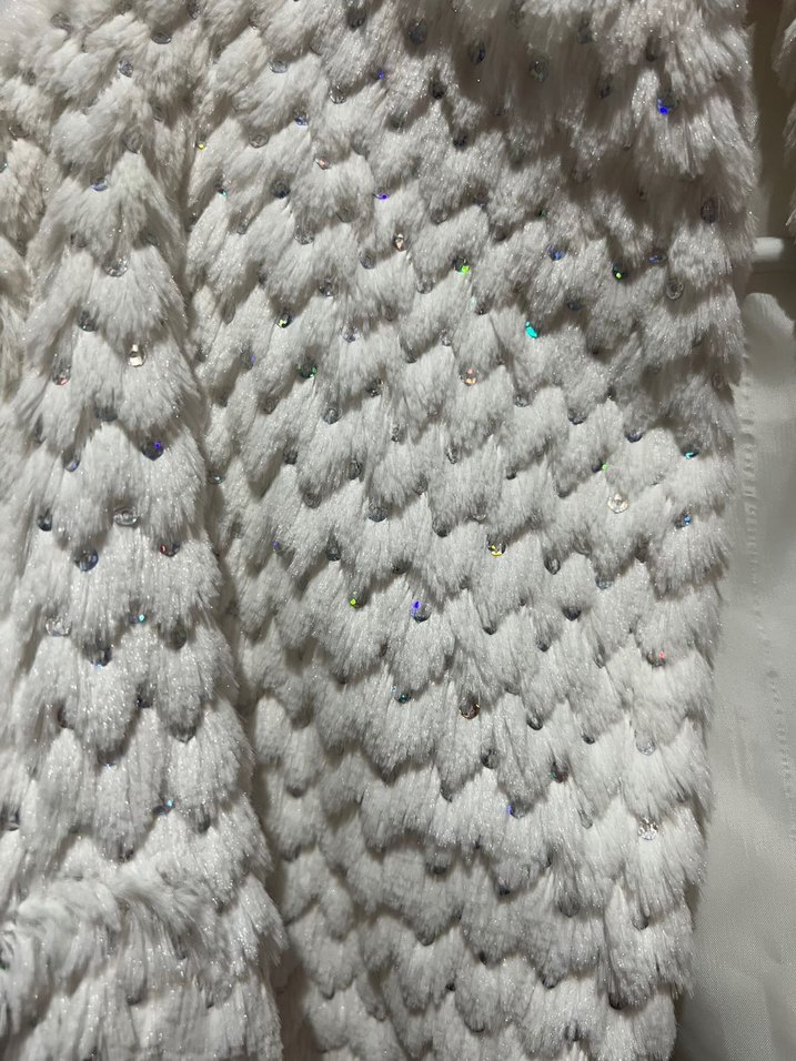 Beyaz kürk Bolero - Görsel 2